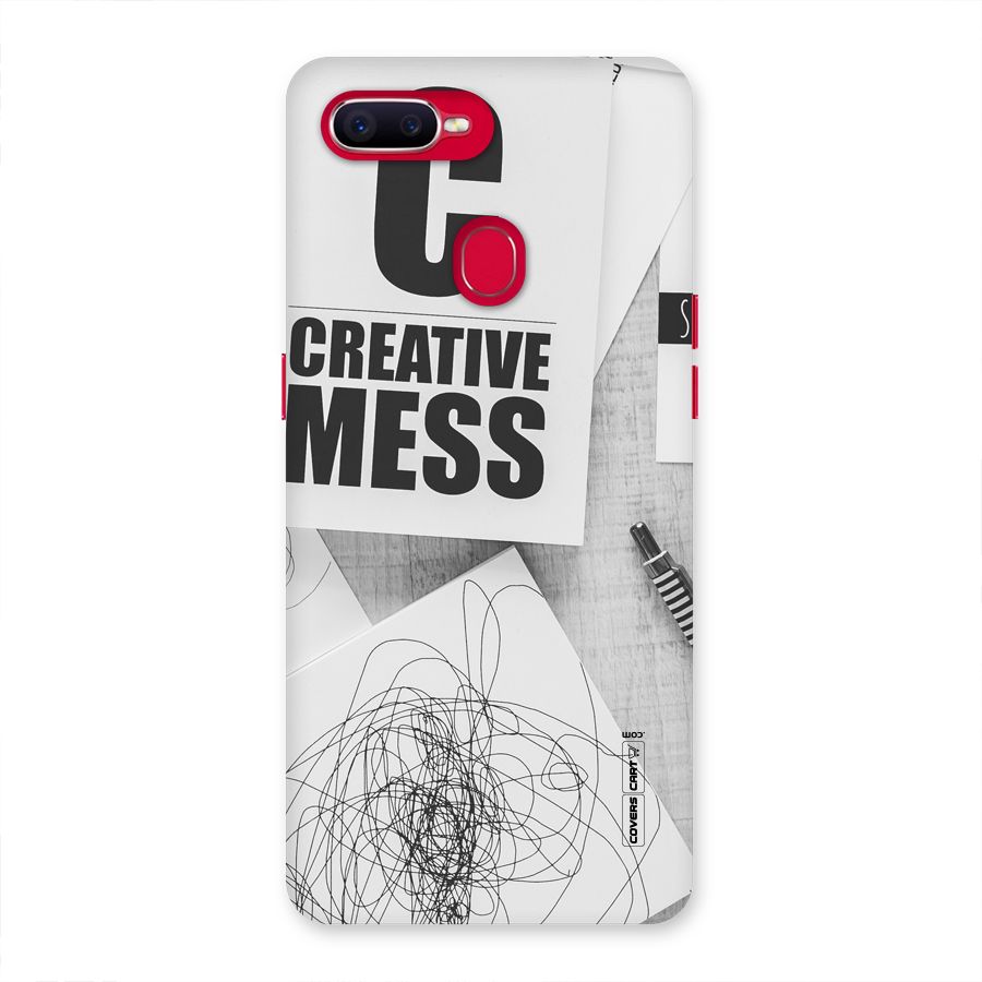 Creative Mess Back Case for Oppo F9 Pro