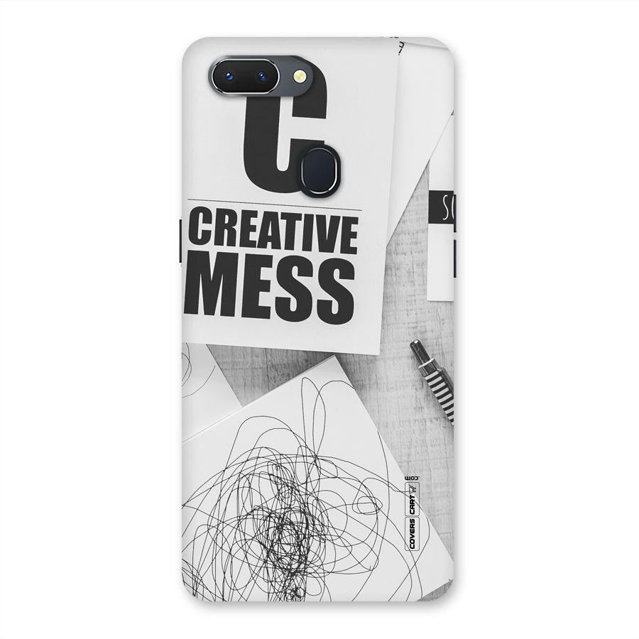 Creative Mess Back Case for Oppo Realme 2