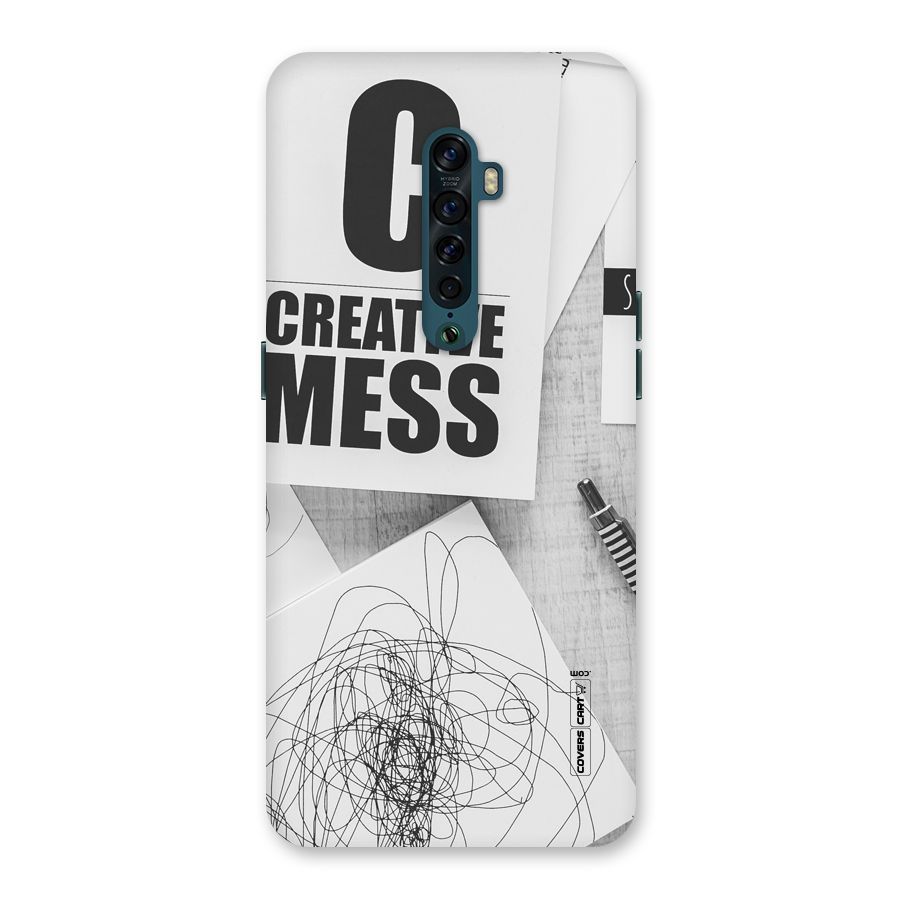 Creative Mess Back Case for Oppo Reno2
