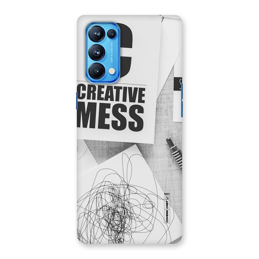 Creative Mess Back Case for Oppo Reno5 Pro 5G