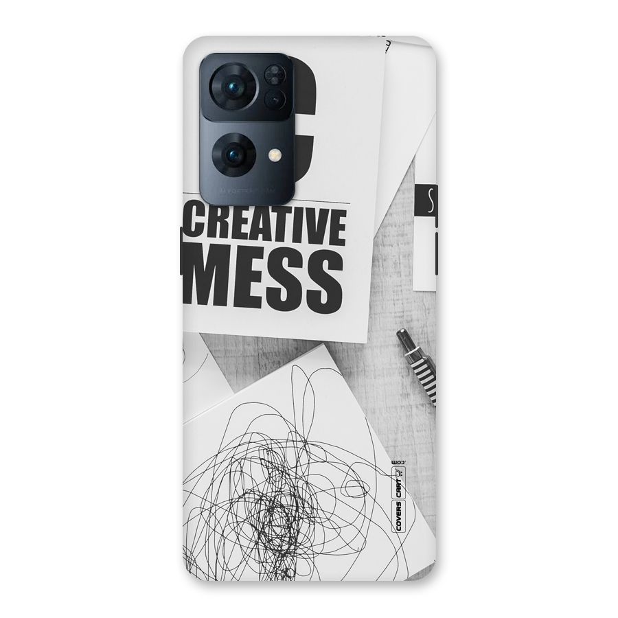 Creative Mess Back Case for Oppo Reno7 Pro 5G