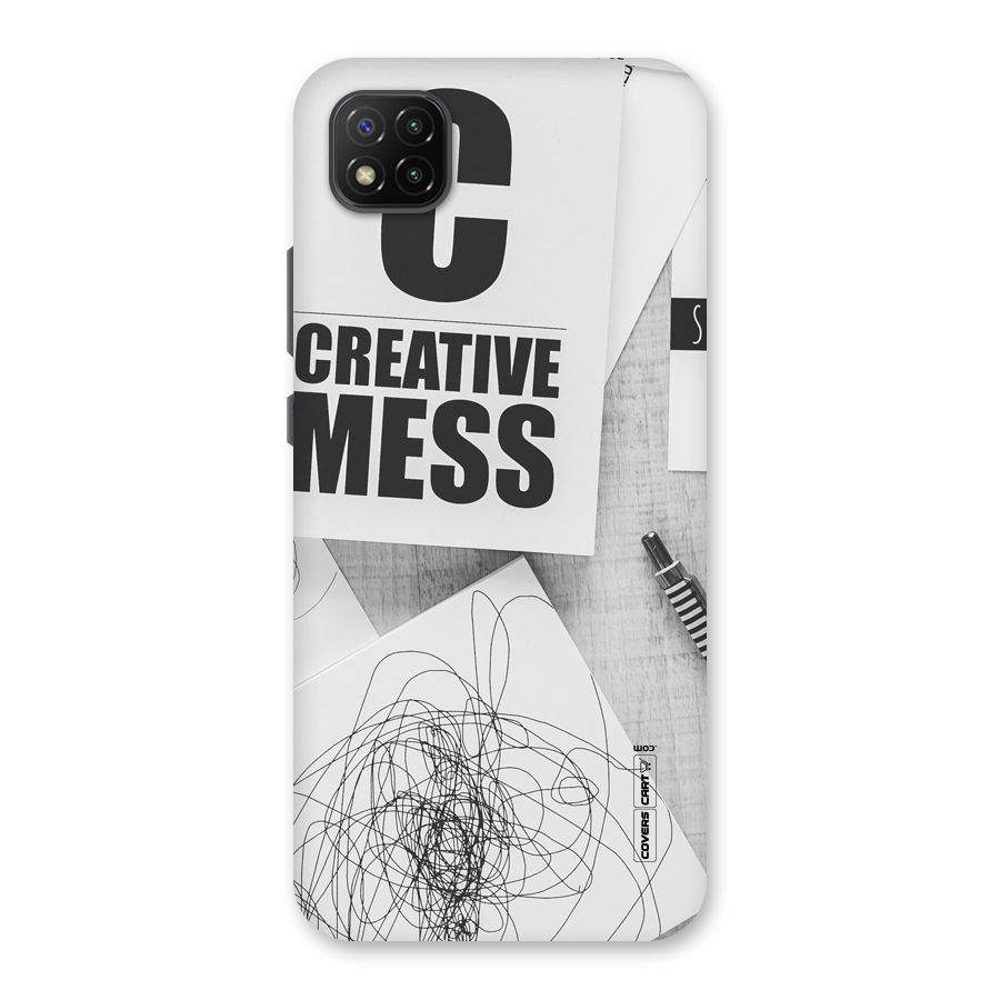 Creative Mess Back Case for Poco C3