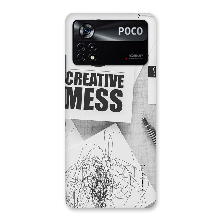Creative Mess Back Case for Poco X4 Pro 5G