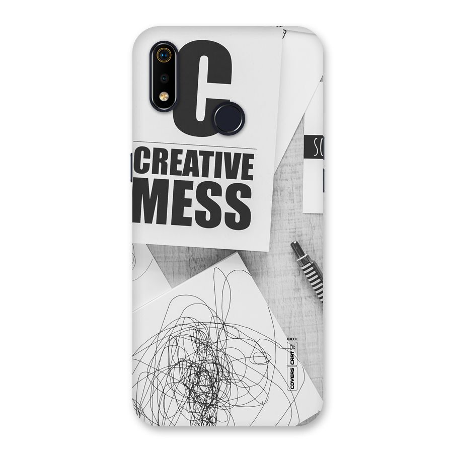 Creative Mess Back Case for Realme 3i