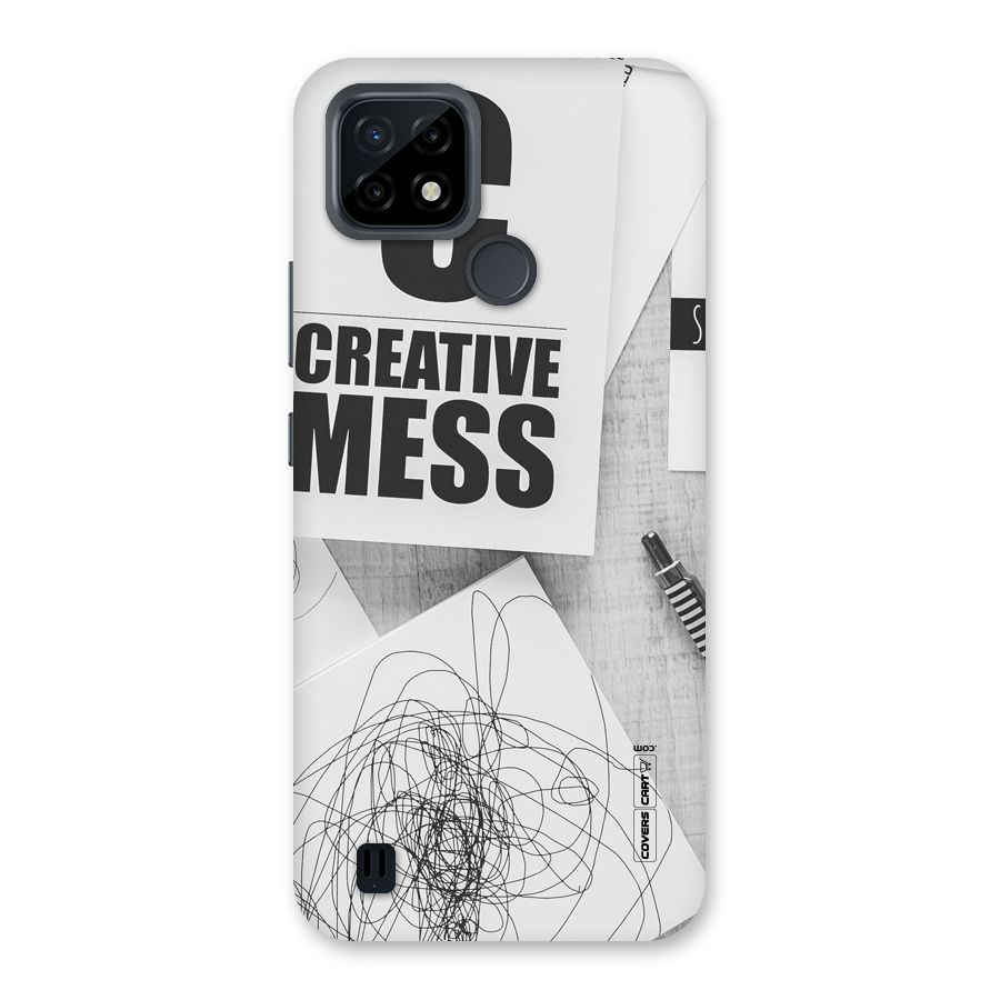 Creative Mess Back Case for Realme C21