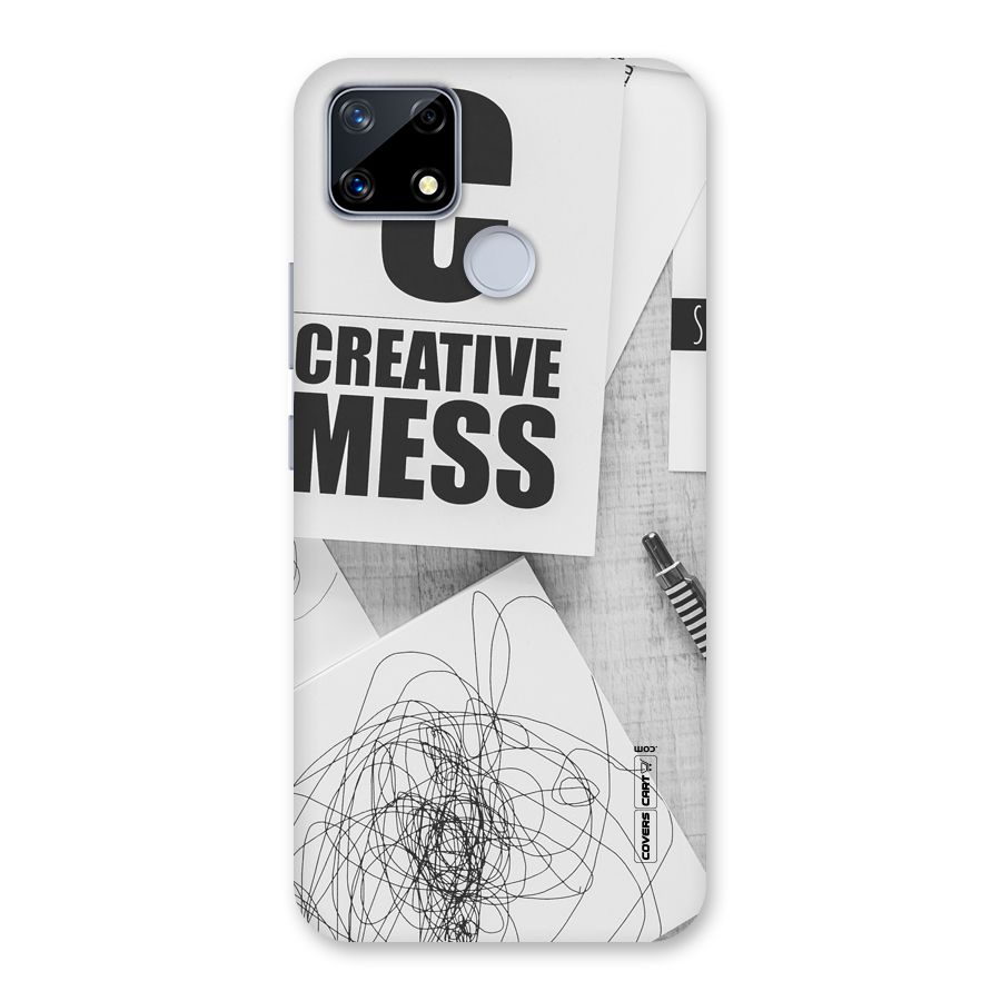 Creative Mess Back Case for Realme Narzo 20