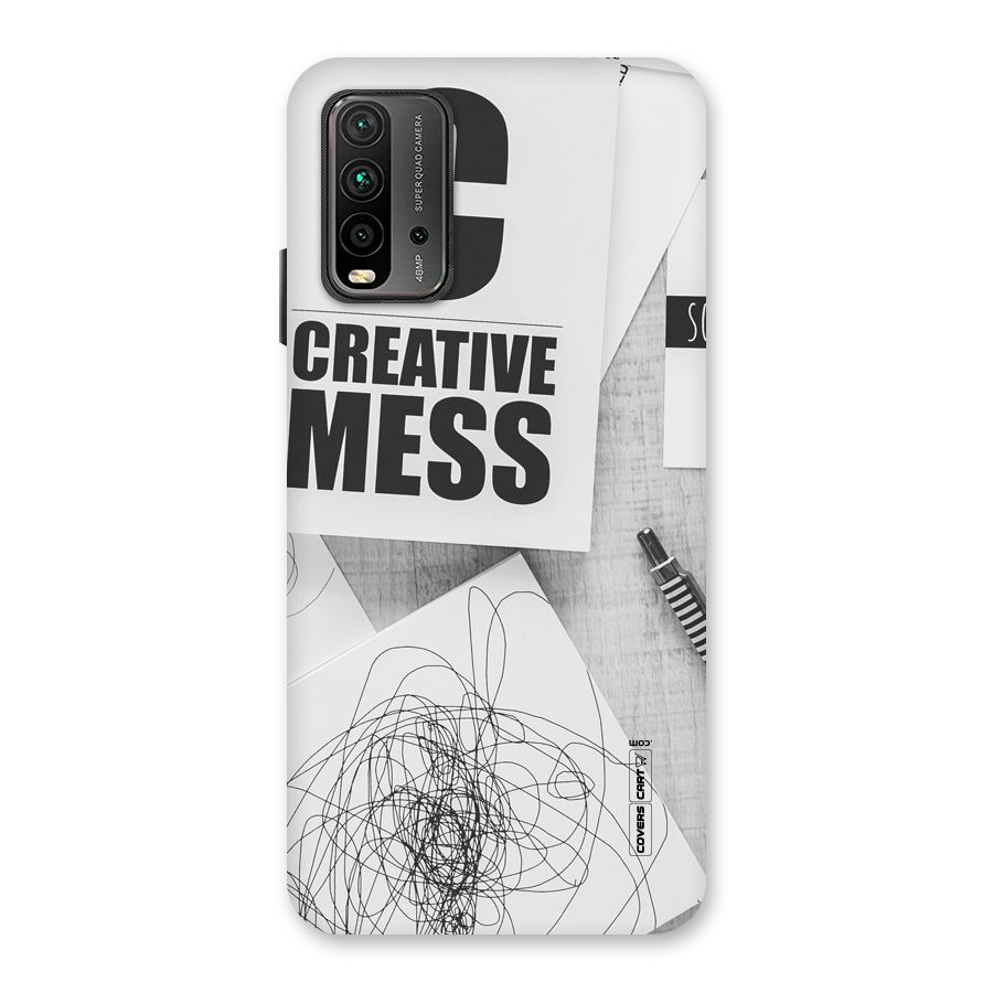 Creative Mess Back Case for Redmi 9 Power