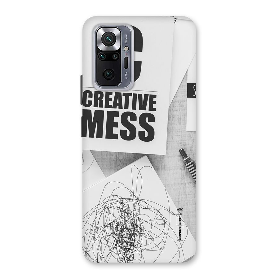 Creative Mess Back Case for Redmi Note 10 Pro
