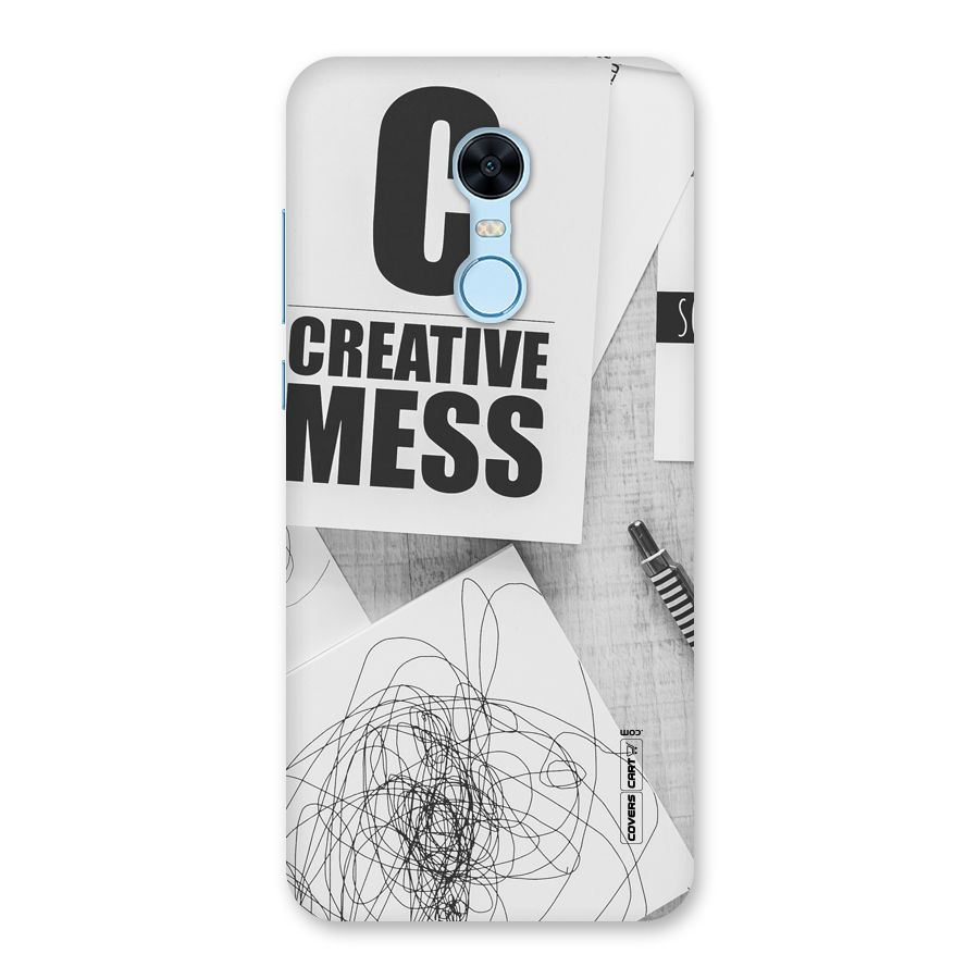 Creative Mess Back Case for Redmi Note 5