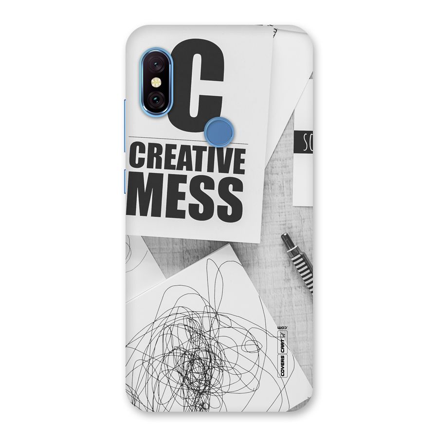 Creative Mess Back Case for Redmi Note 6 Pro