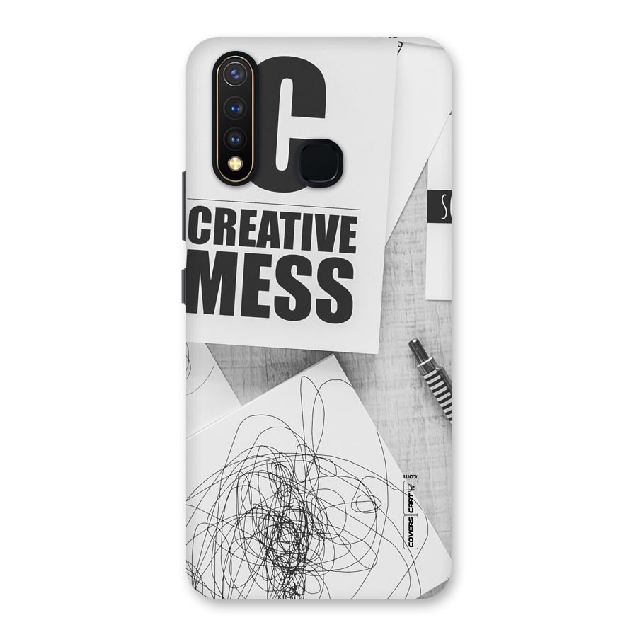 Creative Mess Back Case for Vivo U20