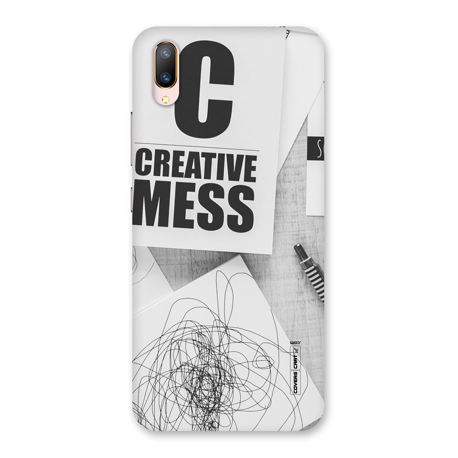 Creative Mess Back Case for Vivo V11 Pro
