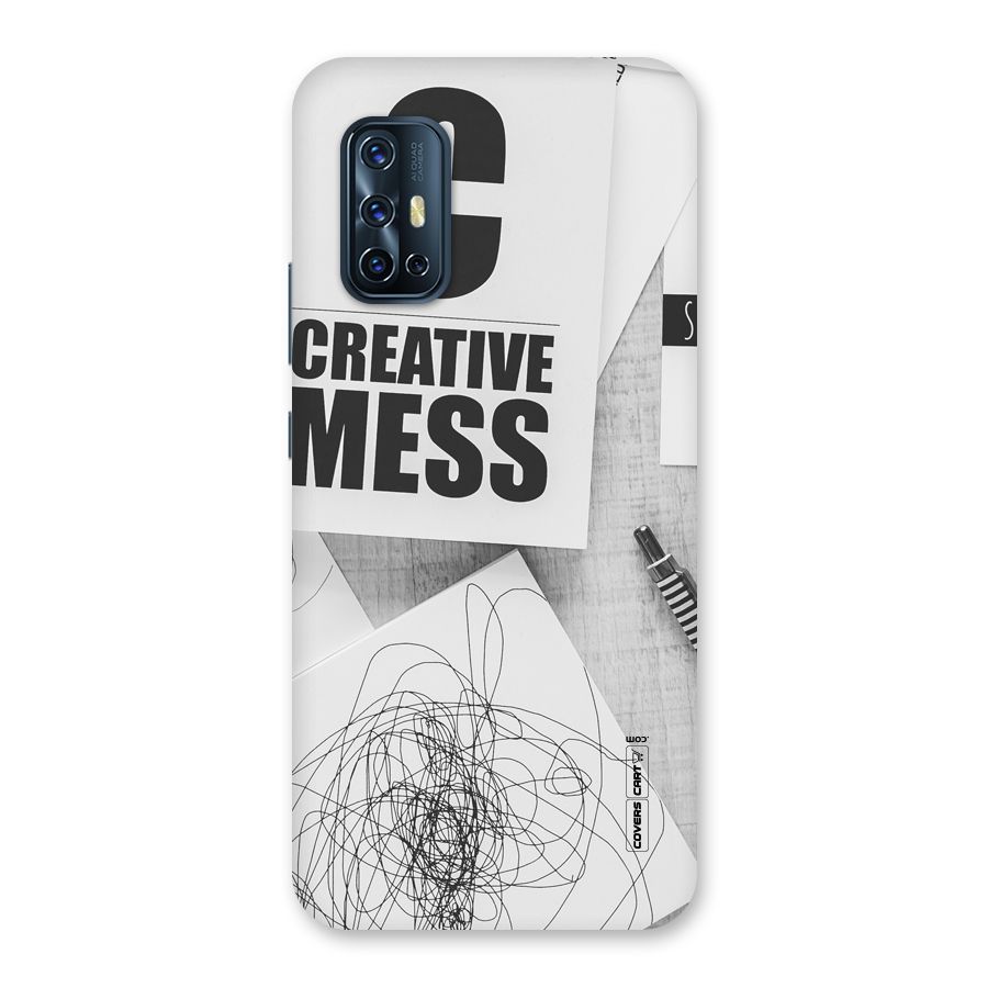 Creative Mess Back Case for Vivo V17