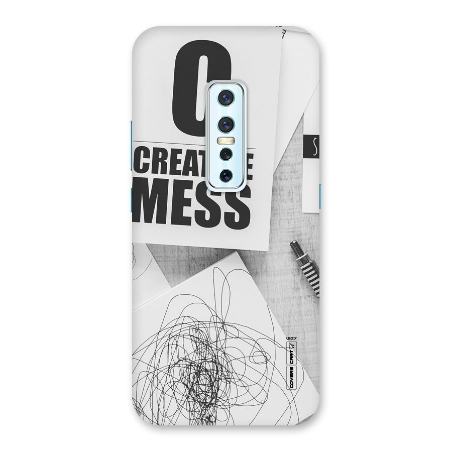Creative Mess Back Case for Vivo V17 Pro