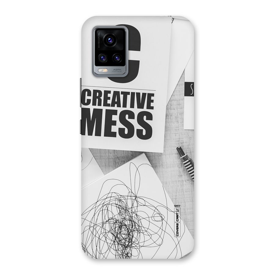 Creative Mess Back Case for Vivo V20