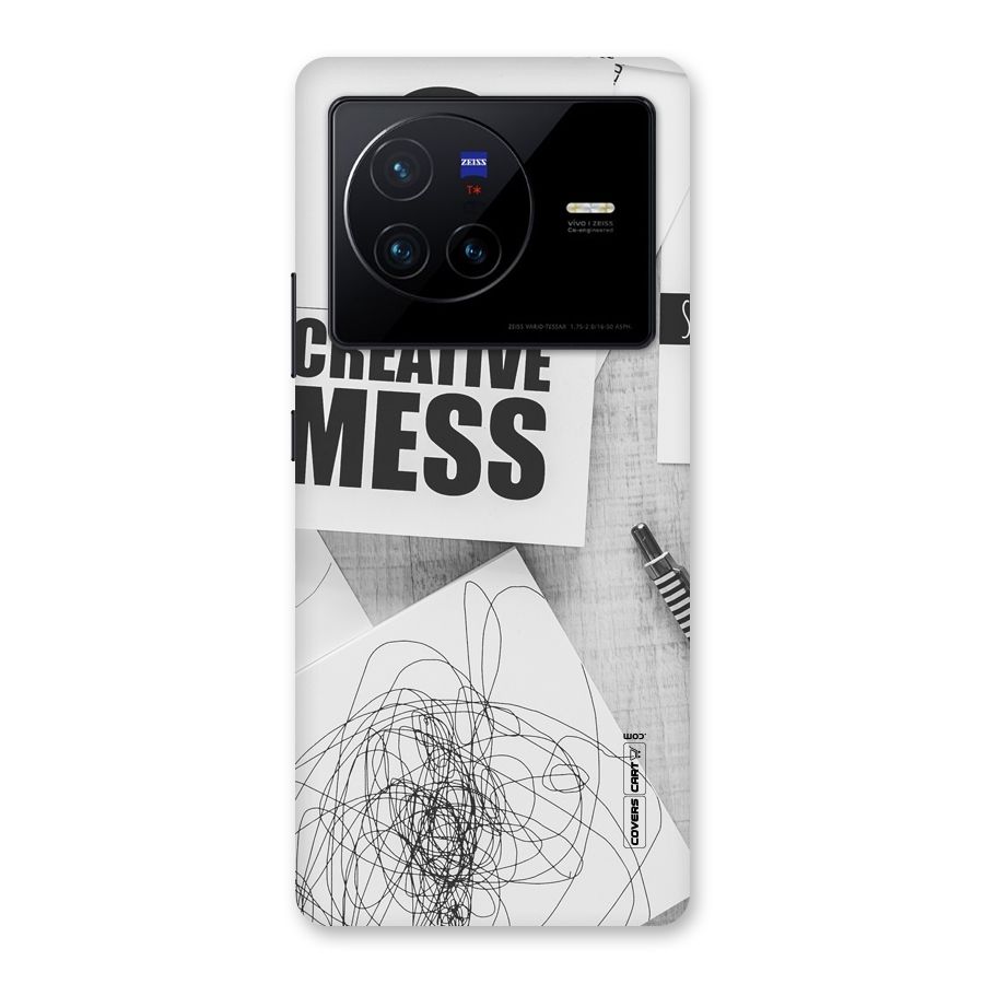 Creative Mess Back Case for Vivo X80