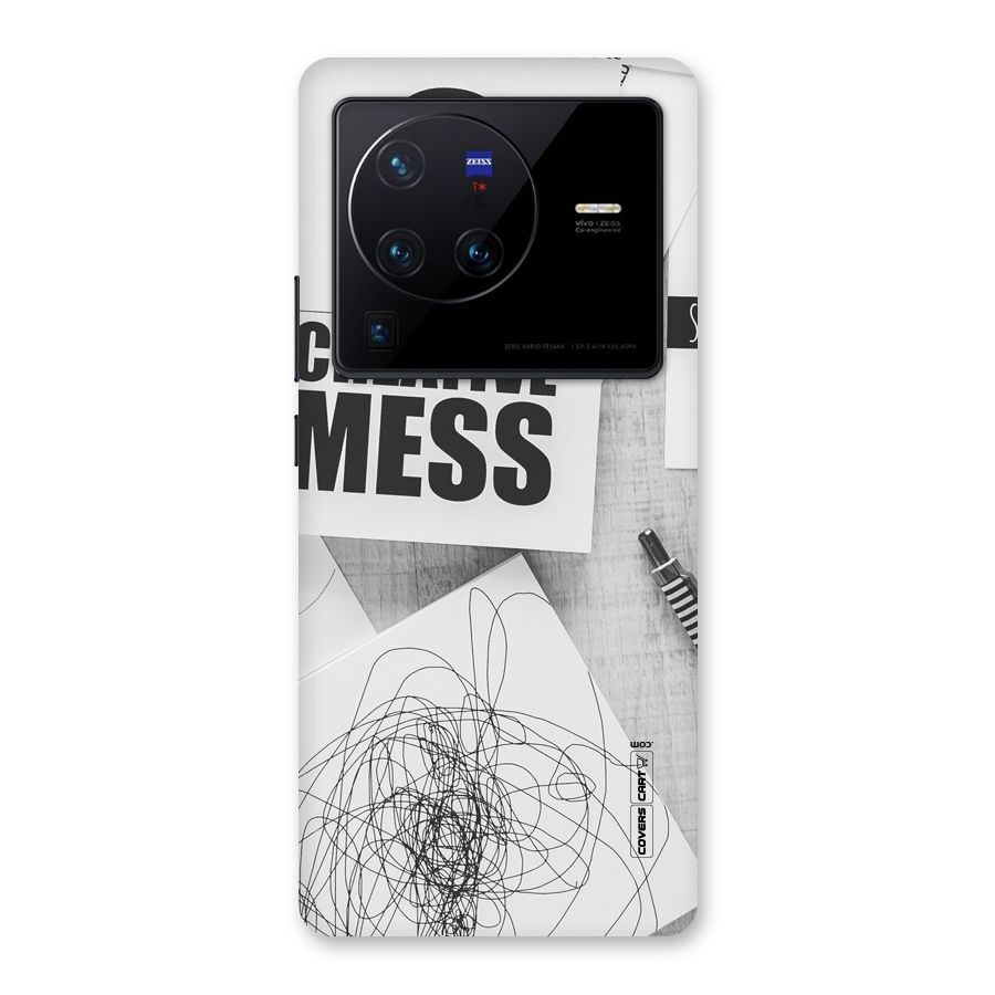 Creative Mess Back Case for Vivo X80 Pro