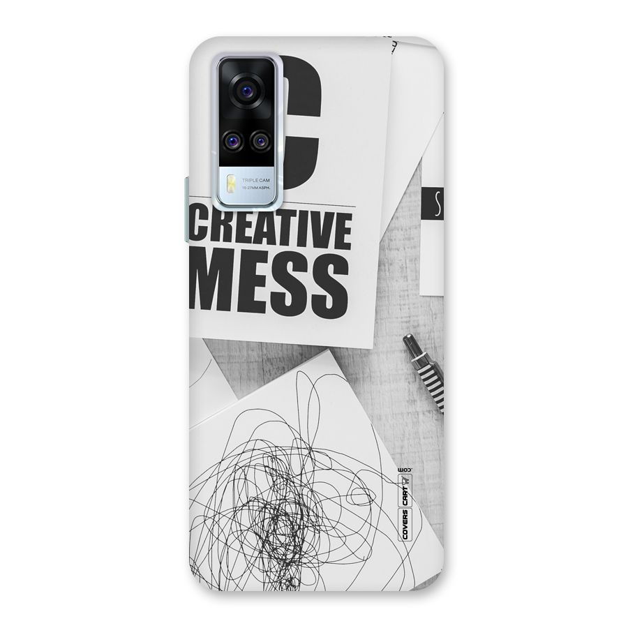Creative Mess Back Case for Vivo Y31