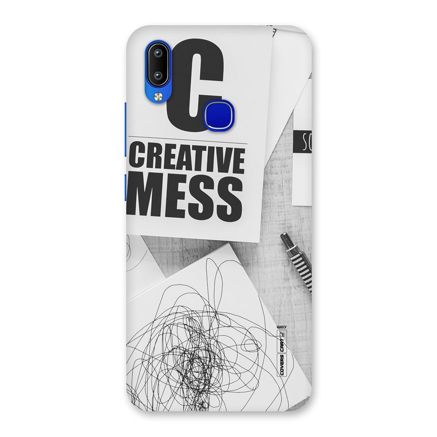 Creative Mess Back Case for Vivo Y91