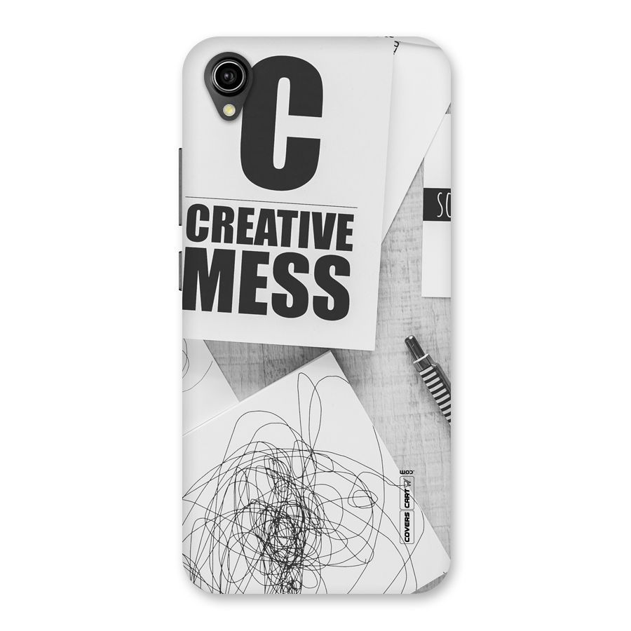 Creative Mess Back Case for Vivo Y91i