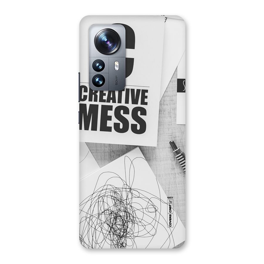 Creative Mess Back Case for Xiaomi 12 Pro