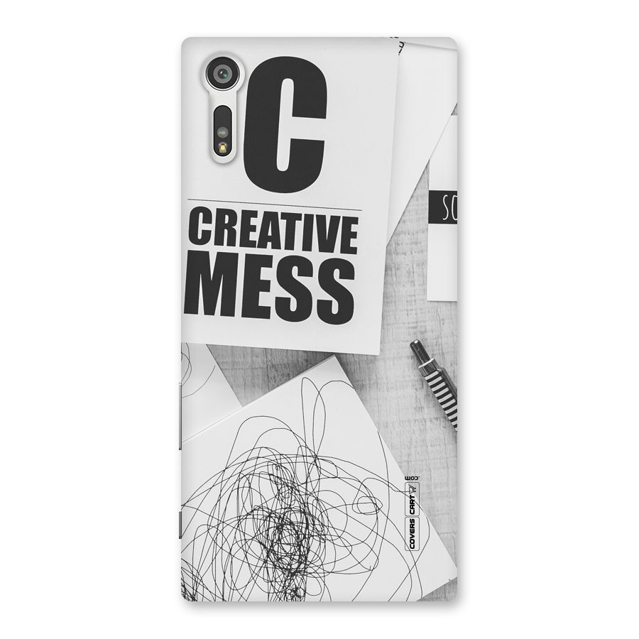 Creative Mess Back Case for Xperia XZ