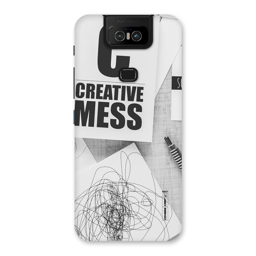 Creative Mess Back Case for Zenfone 6z