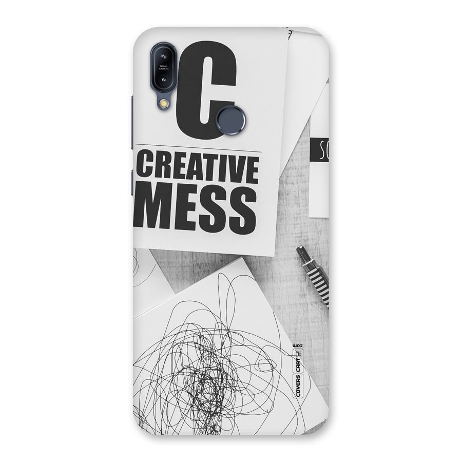 Creative Mess Back Case for Zenfone Max M2