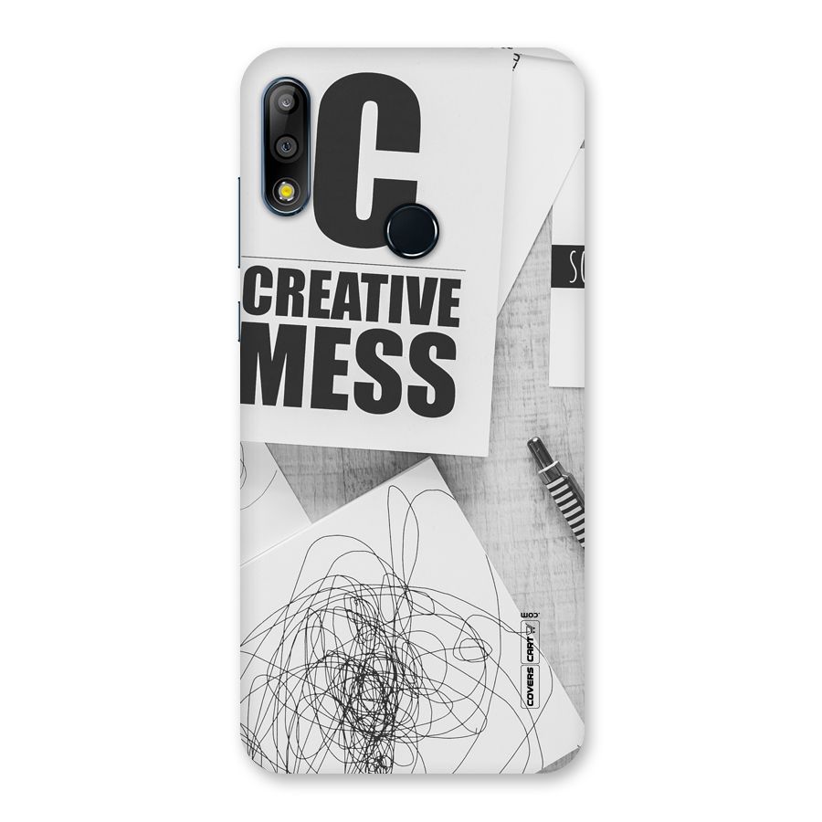 Creative Mess Back Case for Zenfone Max Pro M2