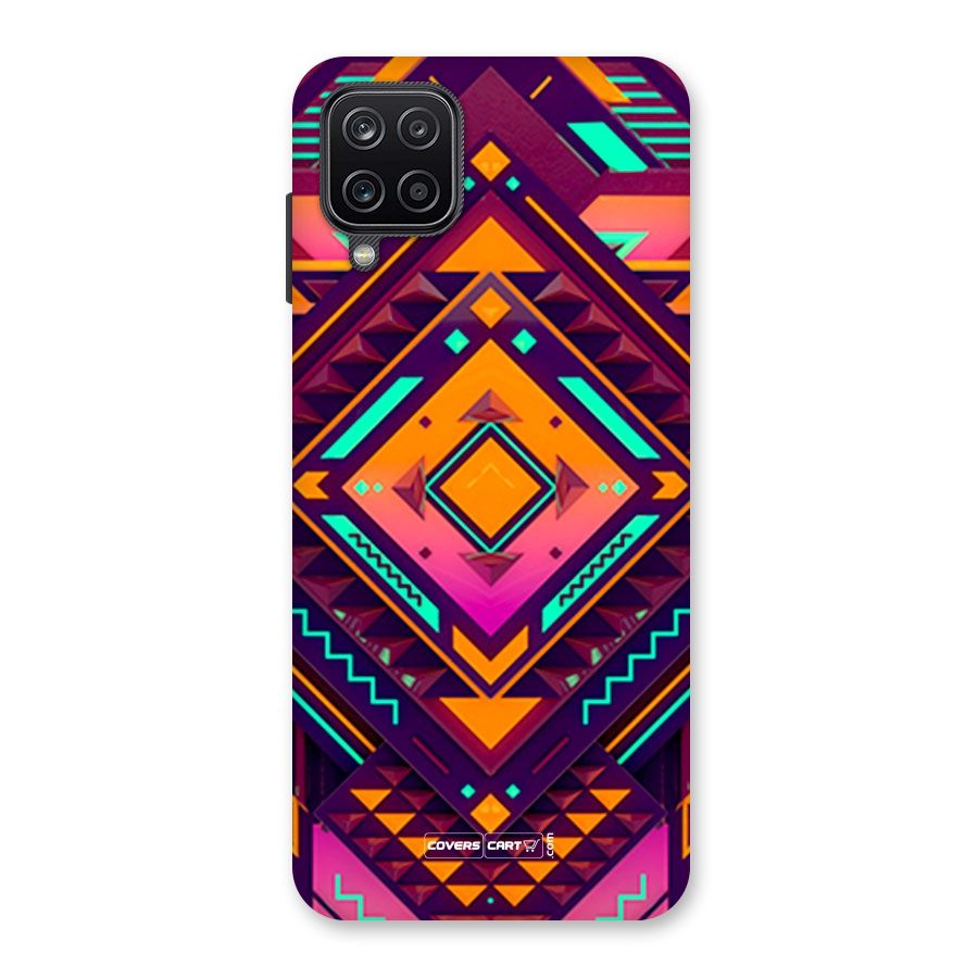 Creative Rhombus Back Case for Galaxy A12