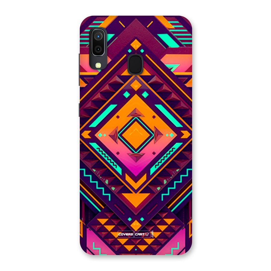 Creative Rhombus Back Case for Galaxy A30
