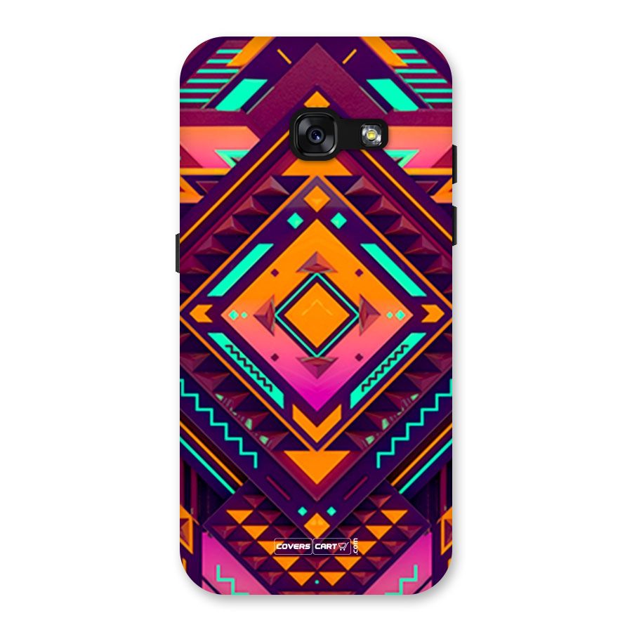 Creative Rhombus Back Case for Galaxy A3 (2017)