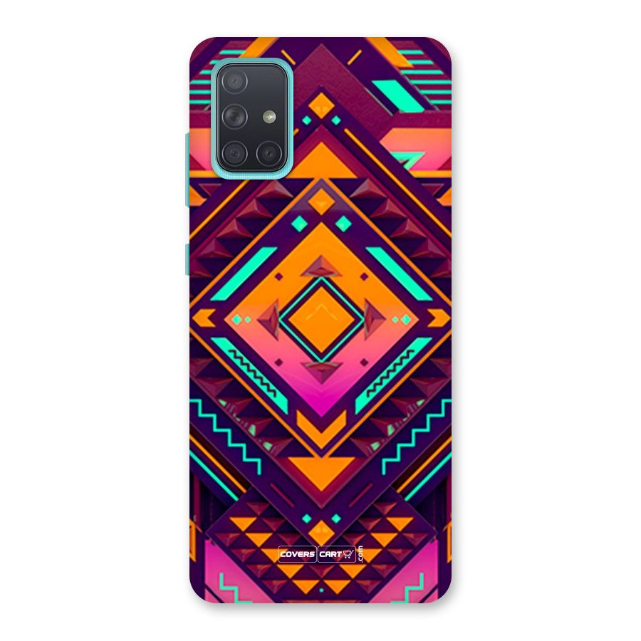 Creative Rhombus Back Case for Galaxy A71