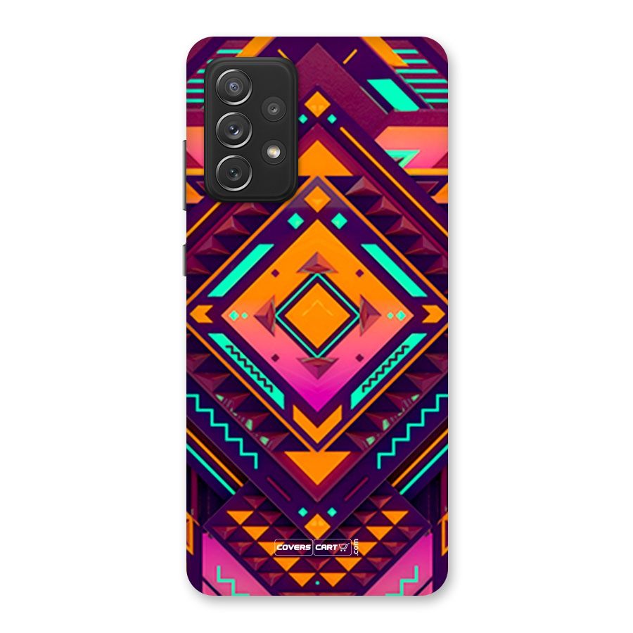 Creative Rhombus Back Case for Galaxy A72