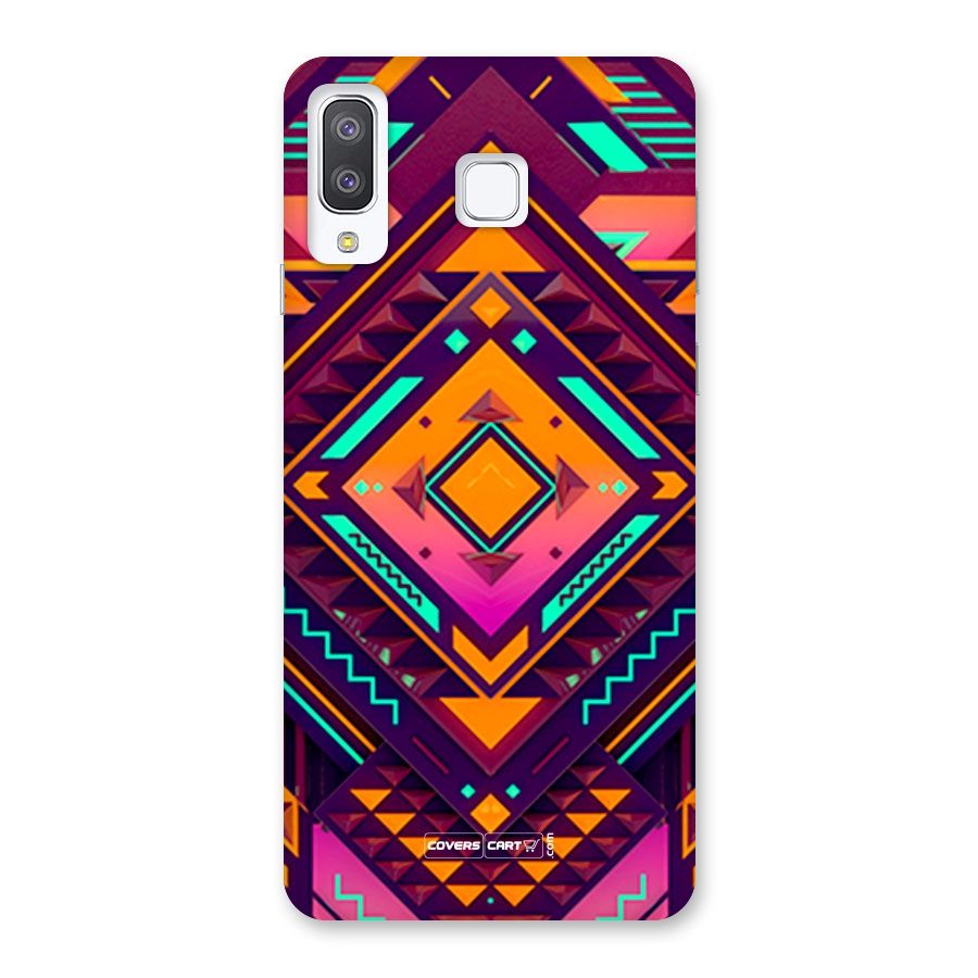 Creative Rhombus Back Case for Galaxy A8 Star