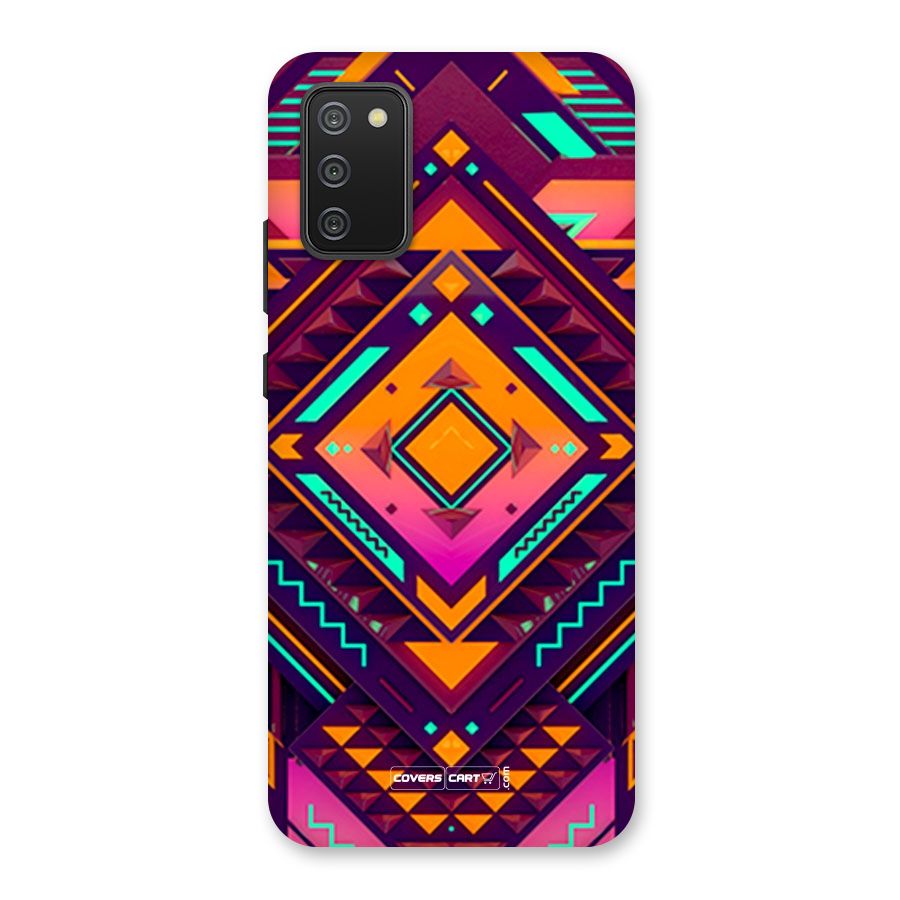 Creative Rhombus Back Case for Galaxy M02s