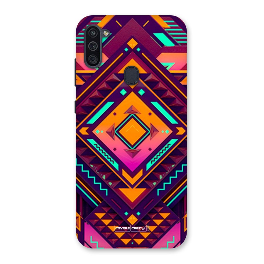Creative Rhombus Back Case for Galaxy M11