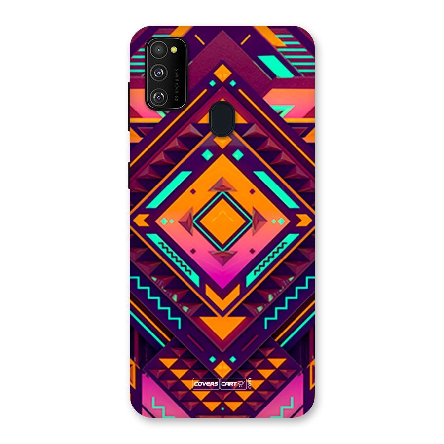 Creative Rhombus Back Case for Galaxy M30s
