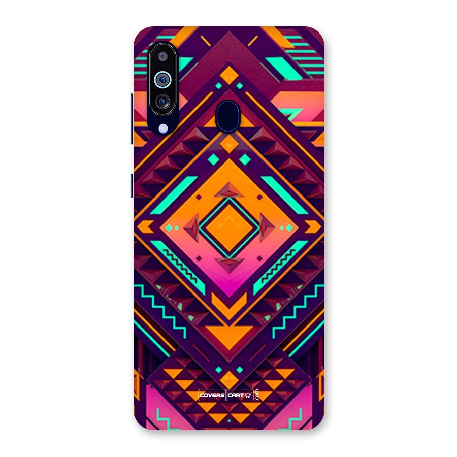 Creative Rhombus Back Case for Galaxy M40