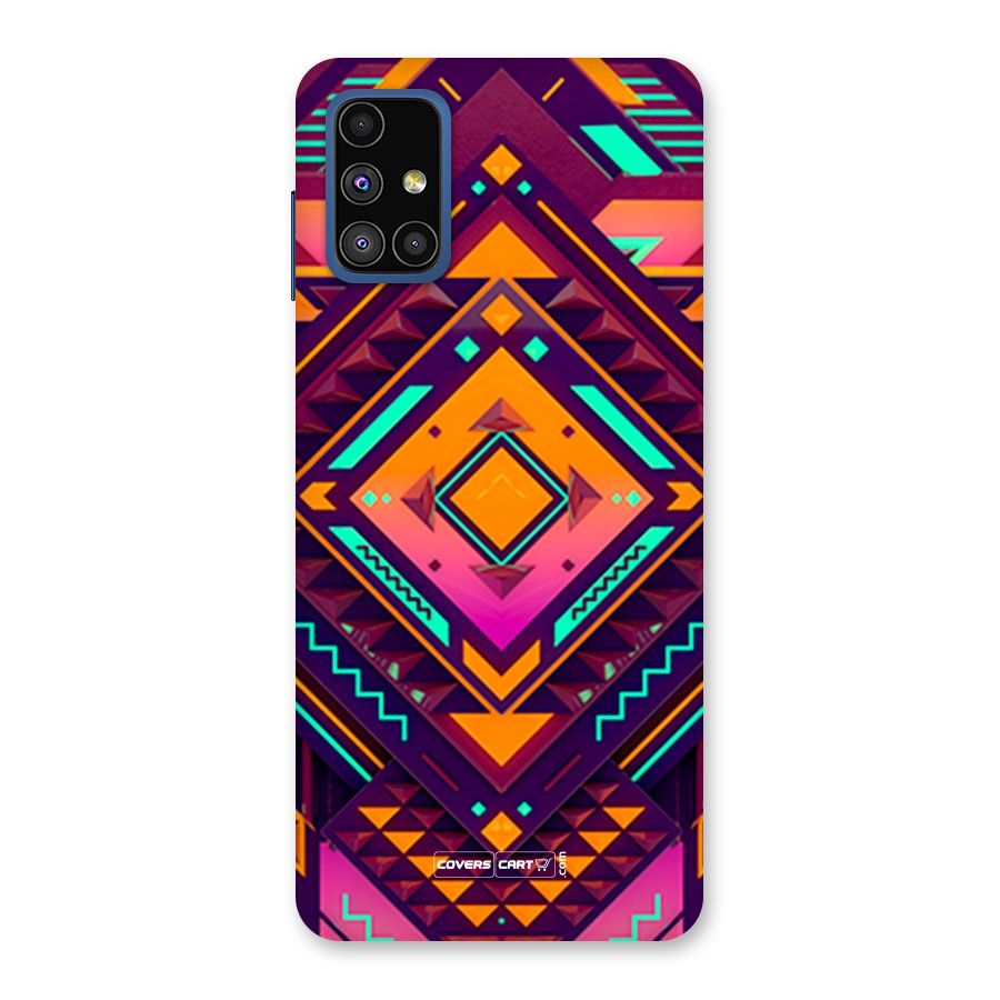 Creative Rhombus Back Case for Galaxy M51