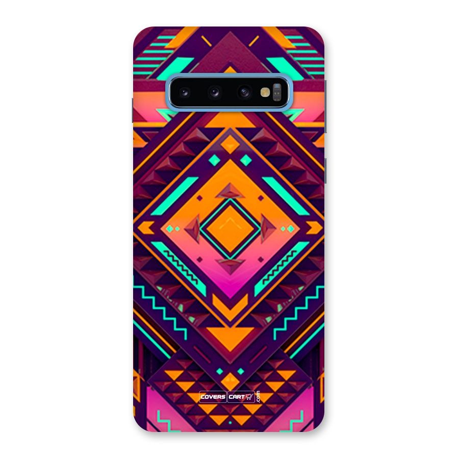 Creative Rhombus Back Case for Galaxy S10