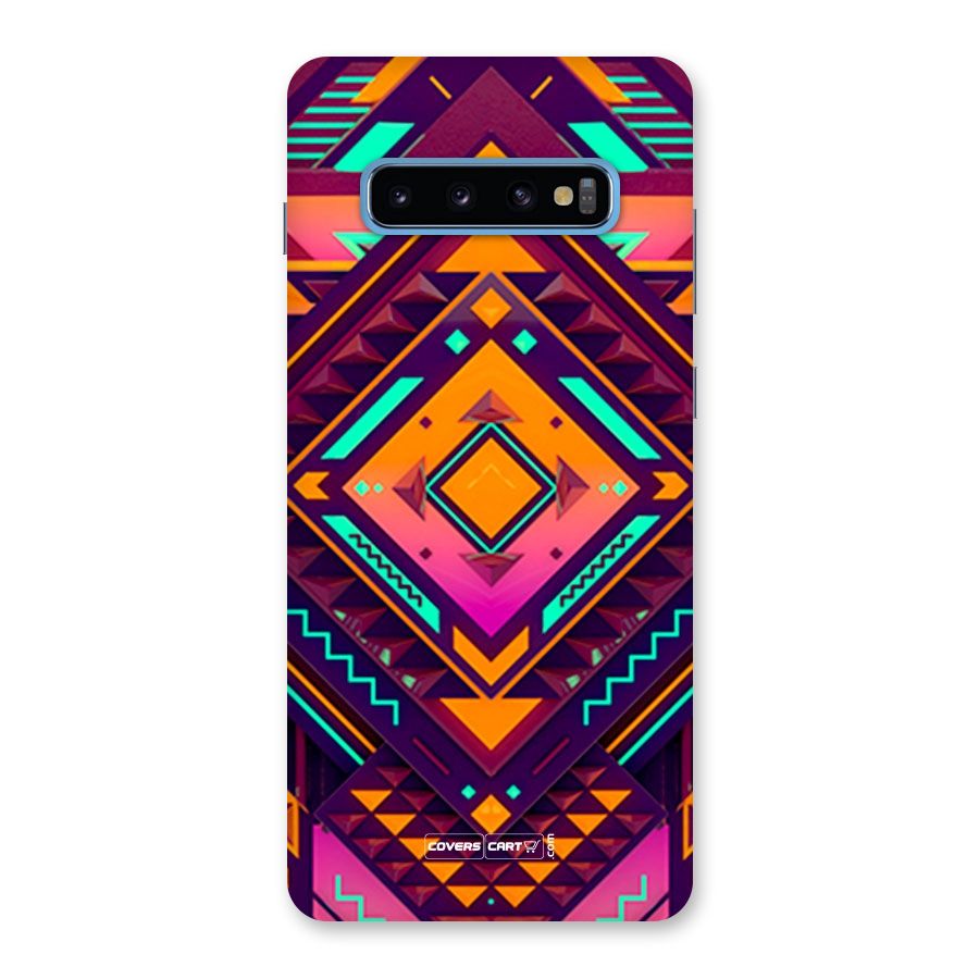 Creative Rhombus Back Case for Galaxy S10 Plus
