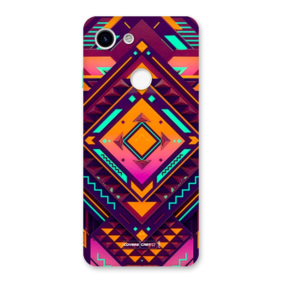 Creative Rhombus Back Case for Google Pixel 3