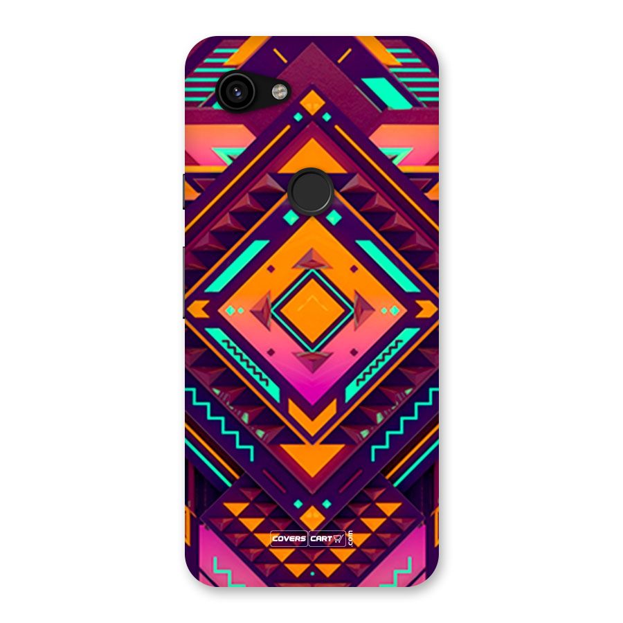 Creative Rhombus Back Case for Google Pixel 3a