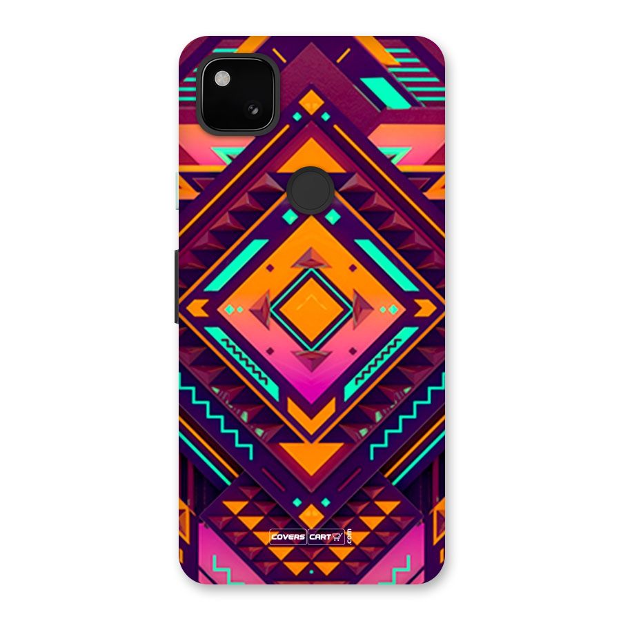 Creative Rhombus Back Case for Google Pixel 4a
