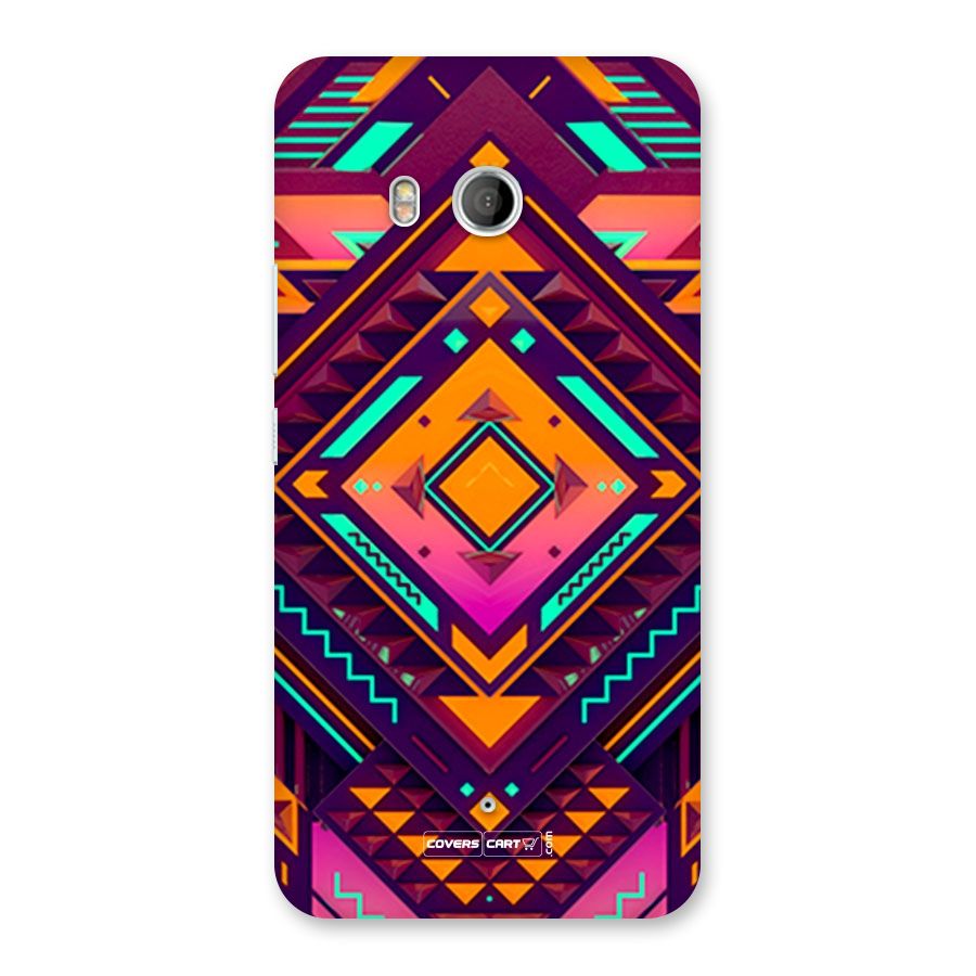 Creative Rhombus Back Case for HTC U11