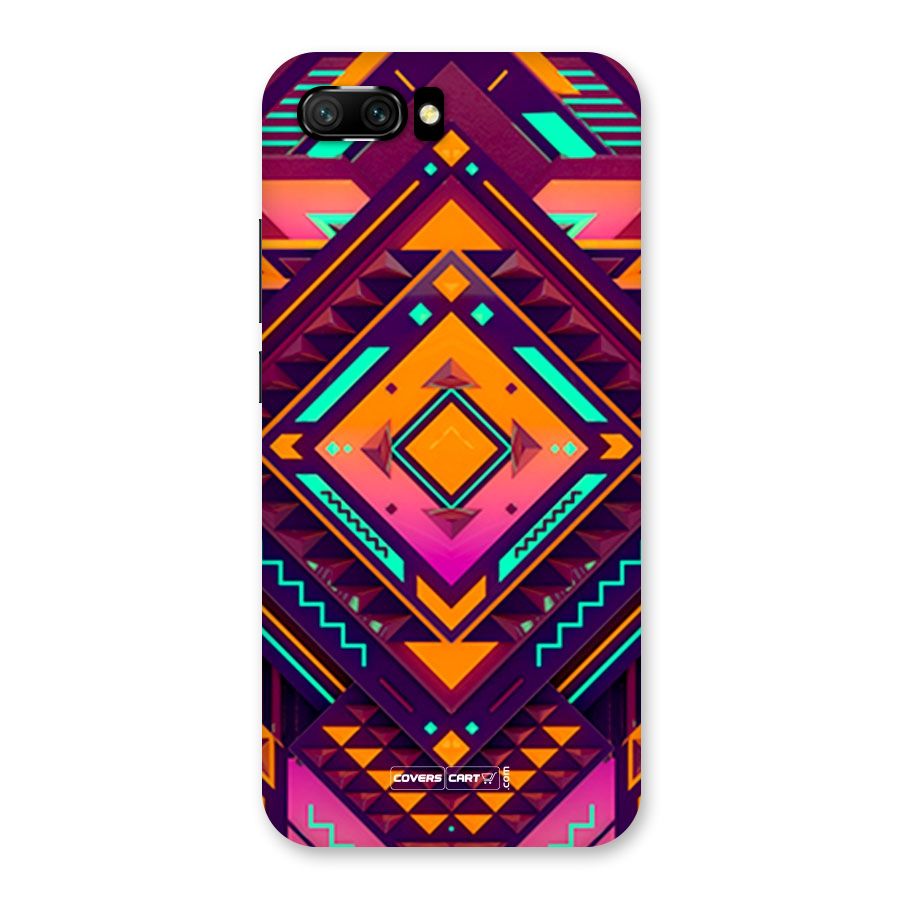 Creative Rhombus Back Case for Honor 10