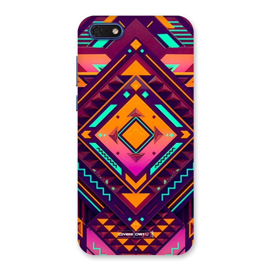 Creative Rhombus Back Case for Honor 7s