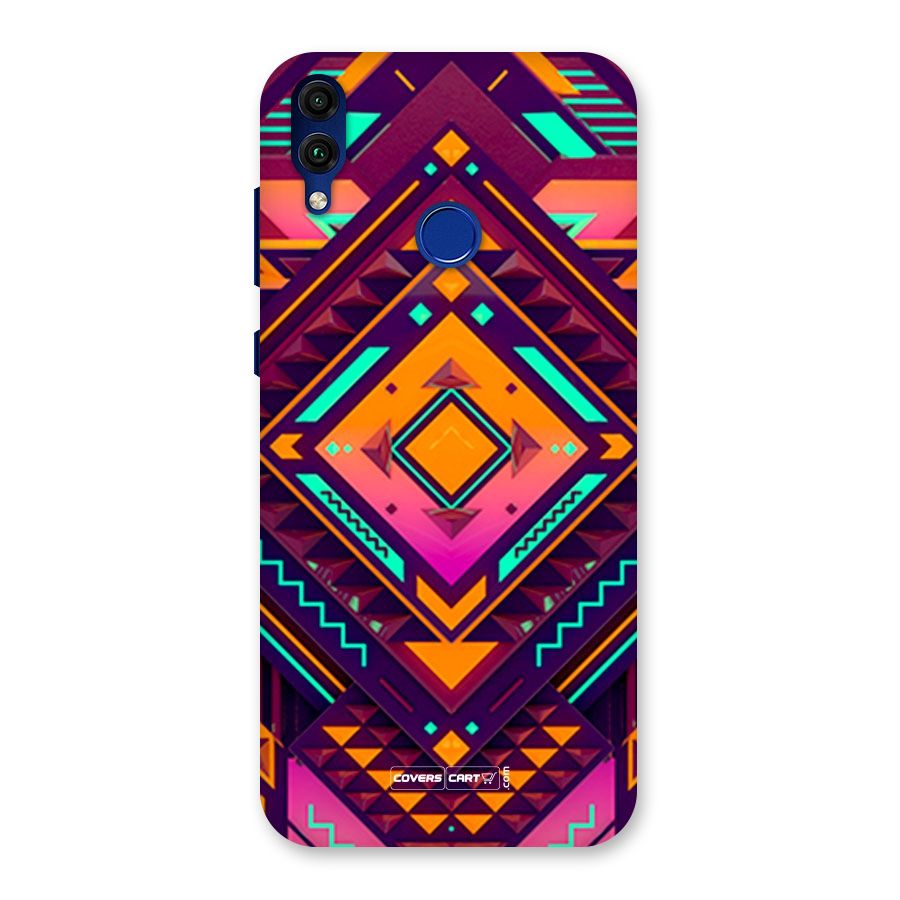 Creative Rhombus Back Case for Honor 8C
