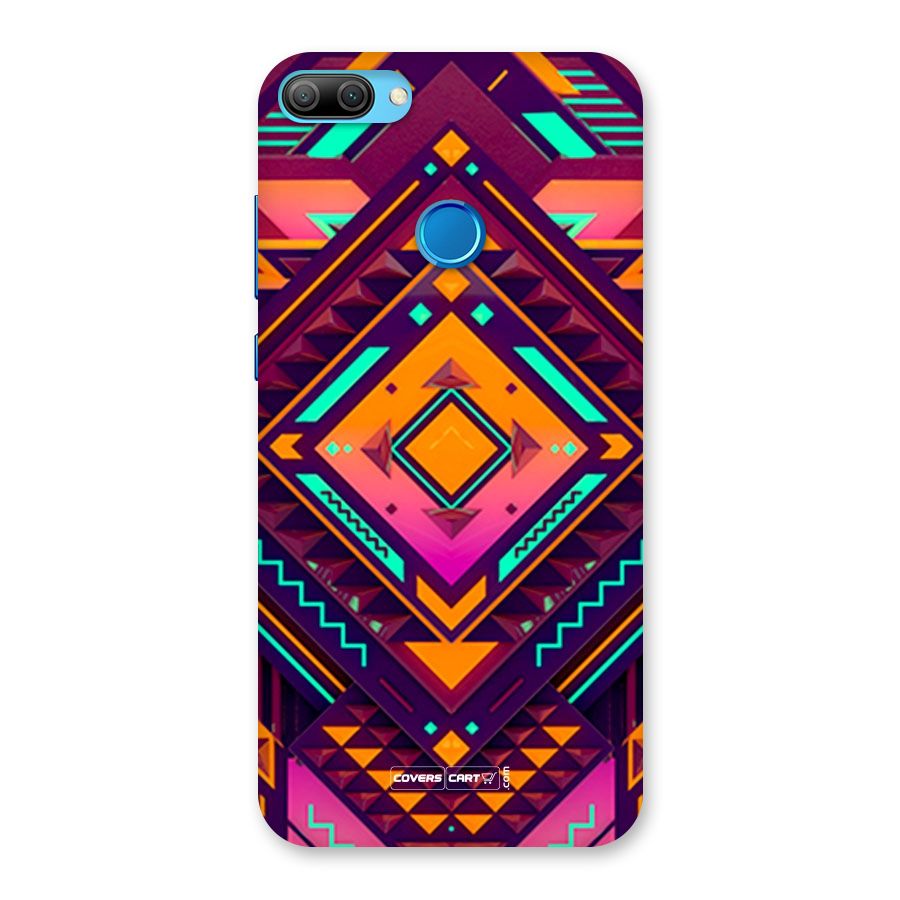 Creative Rhombus Back Case for Honor 9N
